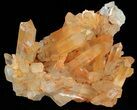 Tangerine Quartz Crystal Cluster - Madagascar #58839-1
